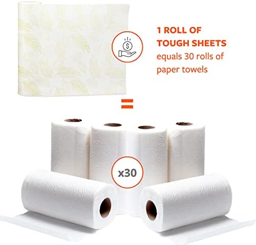 Full Circle Tough Sheets Reusable Plant-based Paper Towels – Super-Absorbent - Image 5
