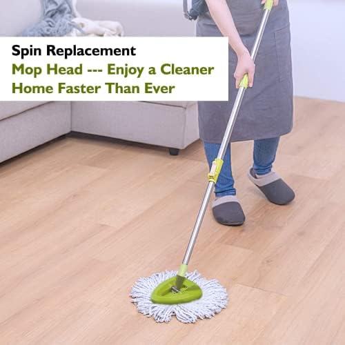 4 Pack EasyWring Spin Mop Refill Replacement Heads - Image 2