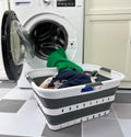SAMMART 42L Collapsible Plastic Laundry Basket by SAMMART