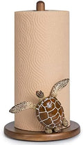Turtle Paper Towel Holder Coastal Kitchen Decor Beach Sea Turtle Decorative by BestGiftEver