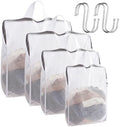 4Pcs Hanging Mesh Laundry Bags for Socks and Delicates by VILPKWMP