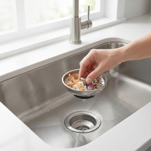 Kingrol 4 Pack Kitchen Sink Strainer Baskets - Image 4