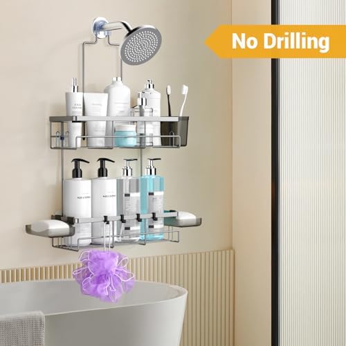 Hanging Shower Caddy Over Showerhead - Image 5