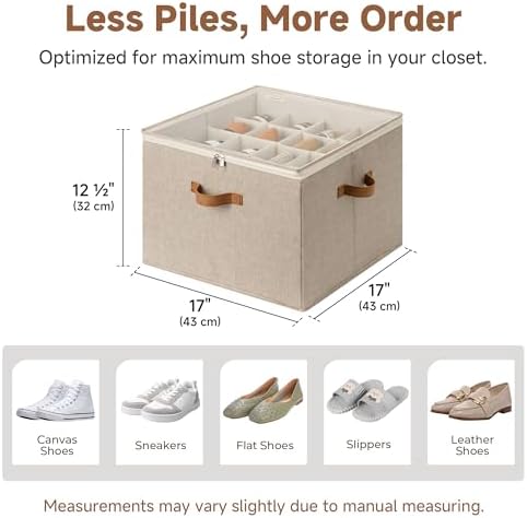 StorageWorks 2-Pack 32-Pair Shoe Storage Organizer - Image 4