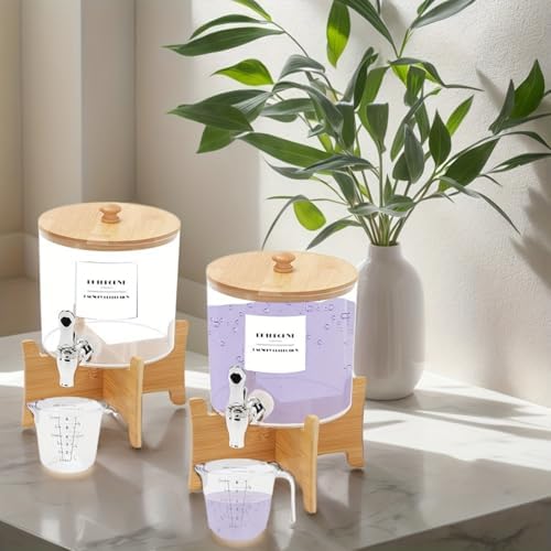 Laundry Detergent Dispenser, 88 oz / 2.5L Fabric Softener Dispenser - Image 6