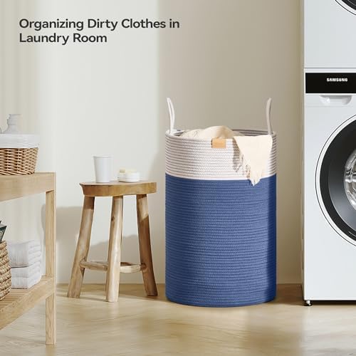 Nunsino Laundry Hamper 75L, Large Laundry Basket - Image 3