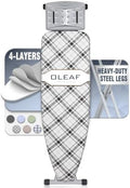 oleaf Ironing Board with Cover and Thicken Pad Height Adjustable Full Size by oleaf