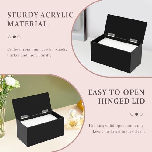 Face Towel Disposable Holder Box Container - Image 2