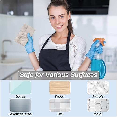 Lucomb 11 Pack Swedish Dishcloths, Reusable Kitchen Dish Rags Sponge Cleaning - Image 6