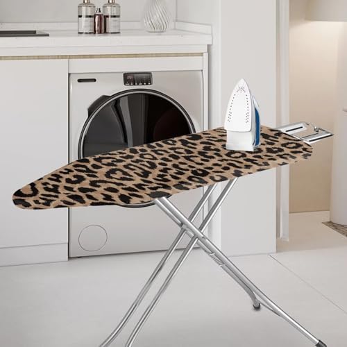 Non-Slip Ironing Board Cover Leopard Print Pattern Universal Stretchy Cover - Image 2