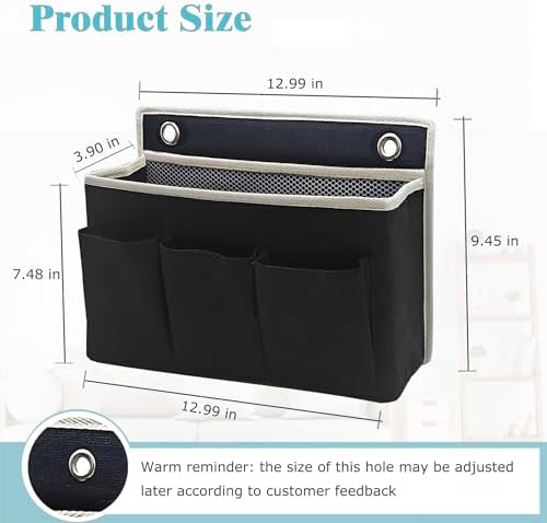2-Pack Wall Hanging Organizer Bag/Hanging Baskets - Image 2