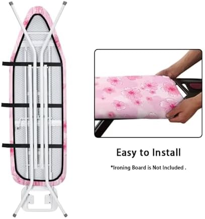Flashideas Pink Flower Ironing Board Cover - Image 5