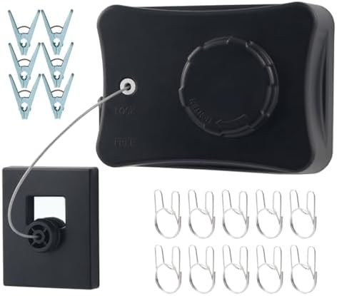 Qiviluto Retractable Clothesline Indoor Clothes Line by WaWacomp