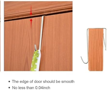 2PCS Hanging Laundry Hamper Bag Over the Door Laundry Hamper Wall Hamper Large - Image 5