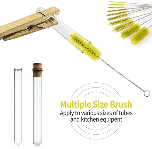 CiaraQ Bottle Cleaning Brushes, 8 Inch Nylon Tube Brush Set - Image 5