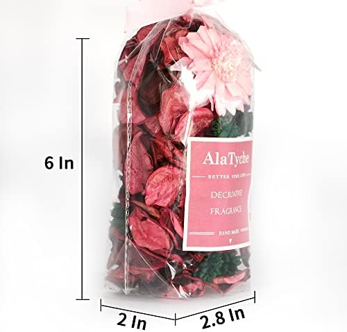Pink Potpourri Bags, Rose Scented Decorative Bowl Filler - Image 2