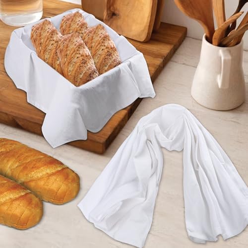 Urban Villa Flour Sack White Kitchen Towels 100% Cotton Highly Absorbent Dish - Image 6