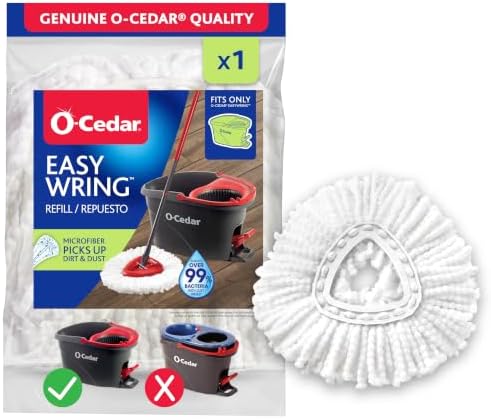 O-Cedar EasyWring Spin Mop Microfiber Refill by Unknown