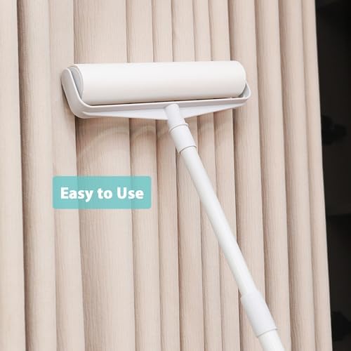 Floor Lint Roller Refills 9.45 inch Pet Hair Sticky Roller Refills - Image 6
