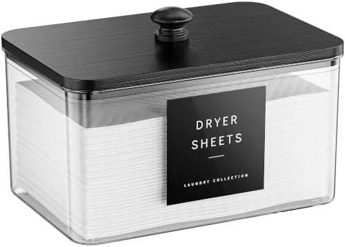 Dryer Sheet Holder with 6 Labels by galasily