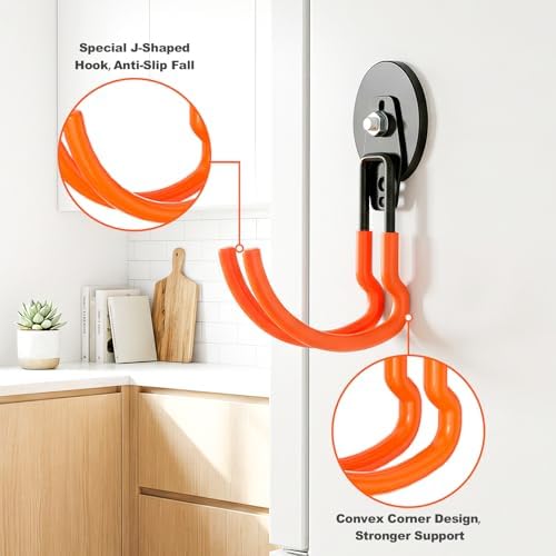 Heavy Duty Magnetic Utility Hooks ，J-Type Storage Hooks, - Image 5