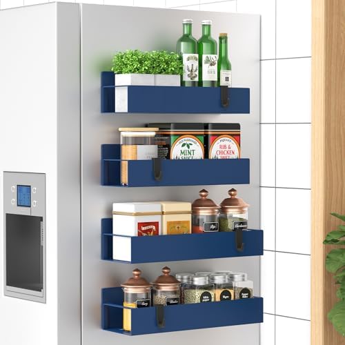 HuggieGems Metal Magnetic Spice Rack by HuggieGems