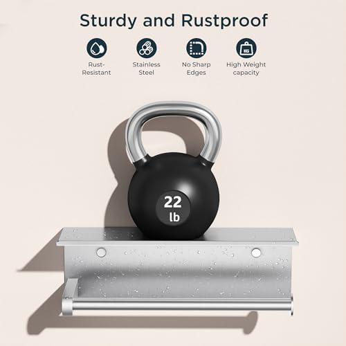 FORIOUS Wall Mount Paper Towel Holder - Image 3