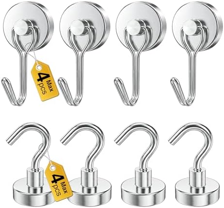 Magnetic Hooks, 2026 Cruise Cabin Ship Essentials Heavy Duty Strong Magnets by Tiergrade