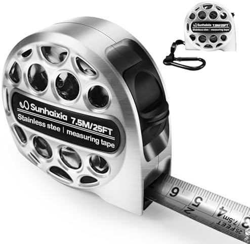 4-in-1 Laser Tape Measure with Laser Level Crosshairs |130ft/40m Laser by SUNHAIXIA