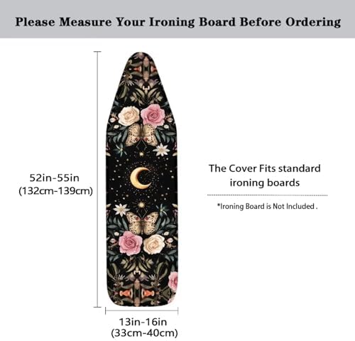 Butterfly Rose Ironing Board Cover Dust Covers Standard Ironing Board Full Size - Image 5