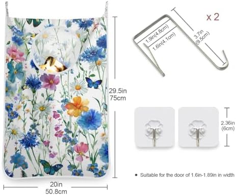 Door Hanging Laundry Hamper Bag - Image 3