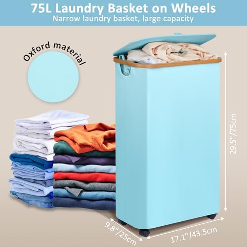 efluky Slim Laundry Hamper - Image 4