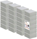 Superio Cotton Terry Washcloths Grey Towels 100% Cotton Cleaning Cloth Rags by Superio