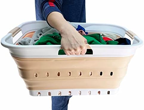 SAMMART 42L Collapsible Plastic Laundry Basket - Image 7