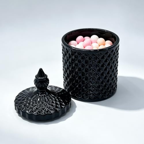 10 oz Black Glass Candy Dish - Image 7