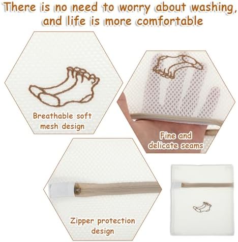 3 PCS Delicate Laundry Bag, Mesh Bags - Image 7
