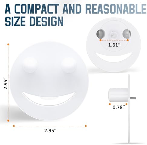 Yoshiky Stainless Steel Smiley Face Sponge Holder, Kitchen Accessories Decor - Image 5