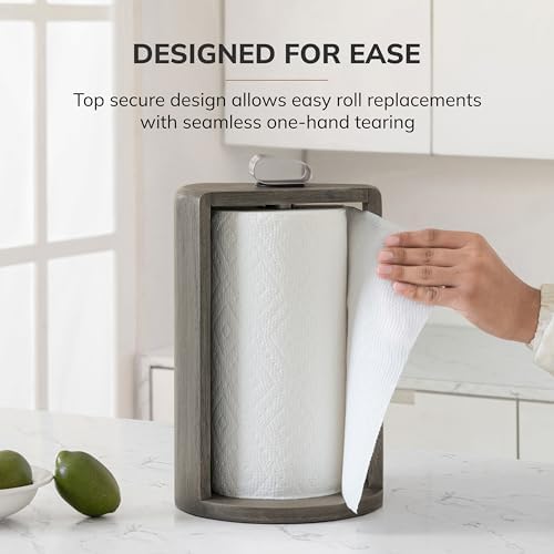 Anji Mountain Wooden Paper Towel Holder - Image 5