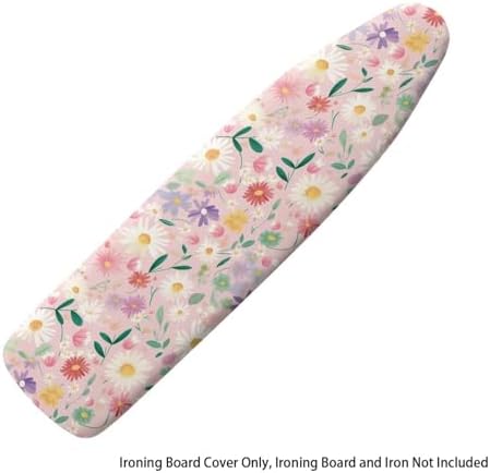 Pink Floral Print Ironing Board Cover - Image 6