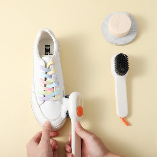 2 Pcs 2 in 1 Multifunction Cleaning Brush Shoe Laundry Brush, Scrub Brushes - Image 6