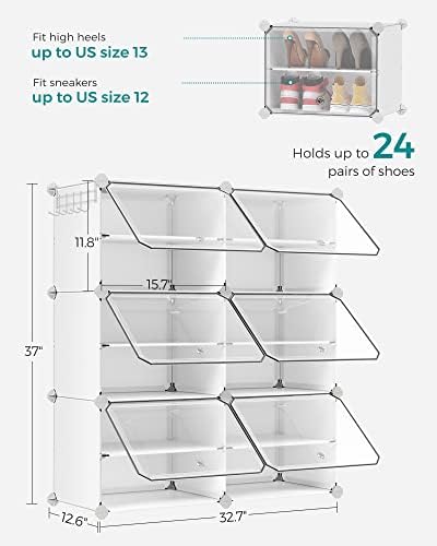 SONGMICS Shoe Rack, 6-Tier - Image 3