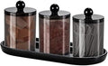 SheeChung 3 PCS Qtip Holder Bathroom Set by SheeChung