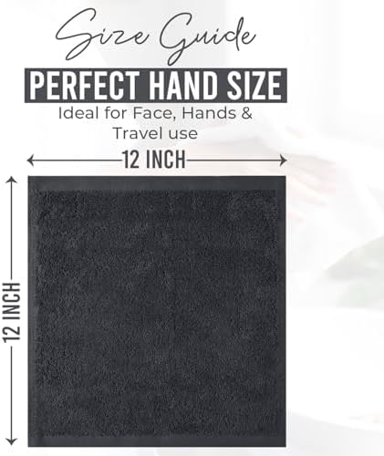 DAN RIVER 24 Pack Cotton Wash Cloths Set - Image 2