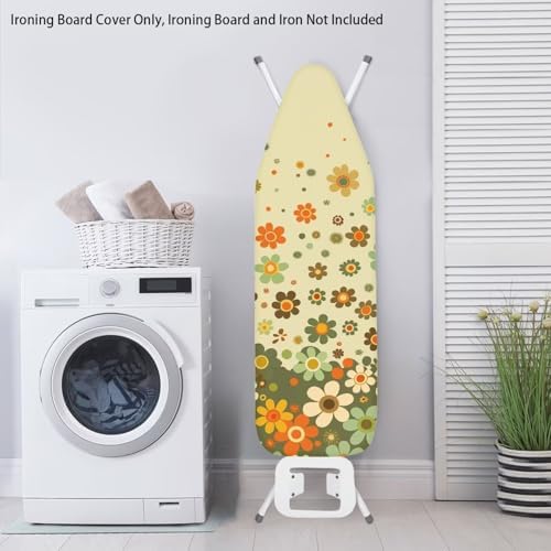 Hippe Flower Ironing Board Cover and Pad 15 x 54 Iron Board Protective Ironing - Image 3