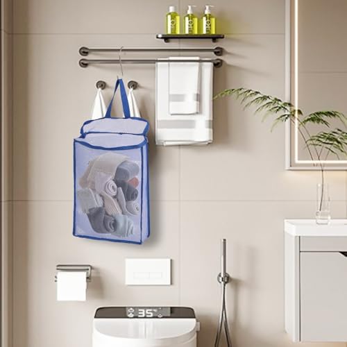 3-Pack 3D Cube Mesh Laundry Bags S/M/L - Image 6