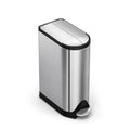 simplehuman 18 Liter / 4.8 Gallon Butterfly Lid Kitchen Step Trash Can by Unknown
