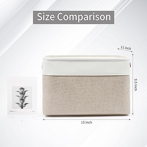 Bagnizer Storage Bins Large Fabric Storage Baskets - Image 5
