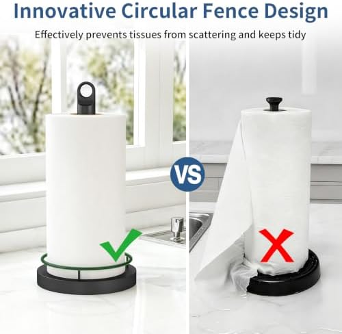 STWWO Paper Towel Holder Countertop - Image 3
