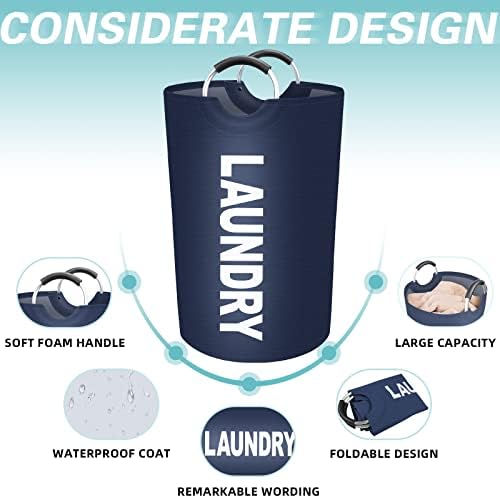 115L Large Laundry Basket, Dirty Clothes Waterproof Laundry Hamper - Image 3