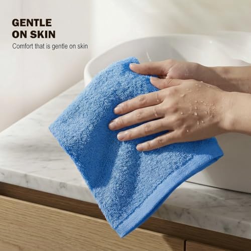 Utopia Towels 60 Pack Cotton Washcloths Set, 100% Ring Spun Cotton, Premium - Image 3